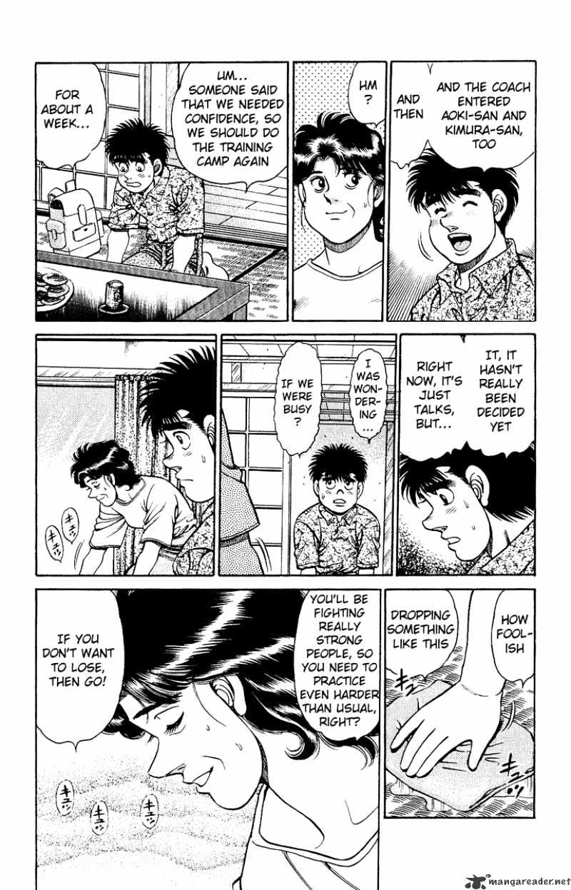 Hajime no Ippo: Fighting Spirit, Chapter 134 image 14